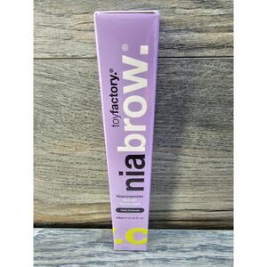 Toy Factory Nia Brow Niacinamide Brow Gel Clear .34 fl Oz sealed
